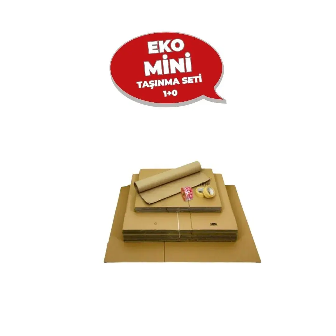 Eko Mini Taşınma Kolisi Seti (1+0)