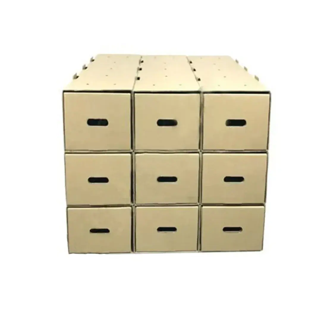 Çekmeceli Kapalı Karton Raf 59,5x35,3x36,6 cm