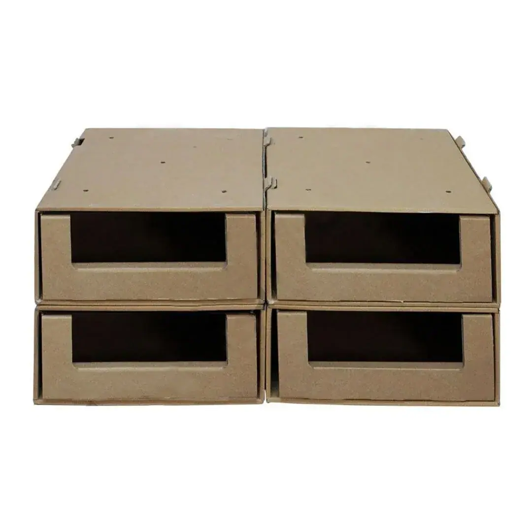 Çekmeceli Açık Karton Raf 49,5x39,5x17,5 cm