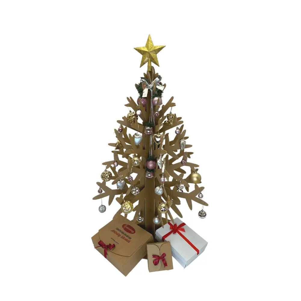 Kraft Karton Çam Ağacı 115 cm
