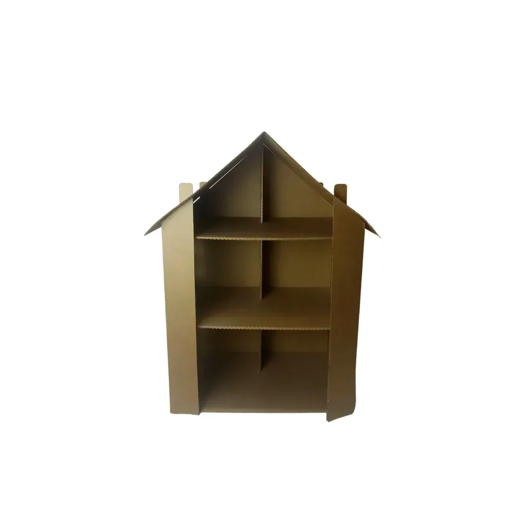 Karton Oyun Evi Açık Model 60x30x90 cm