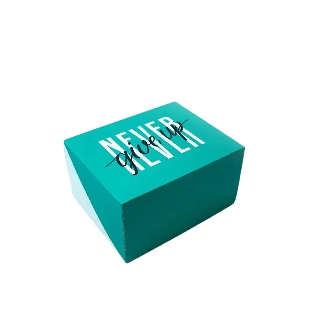 Never Give Up Motivasyon Kutusu 27,5x22x15 cm