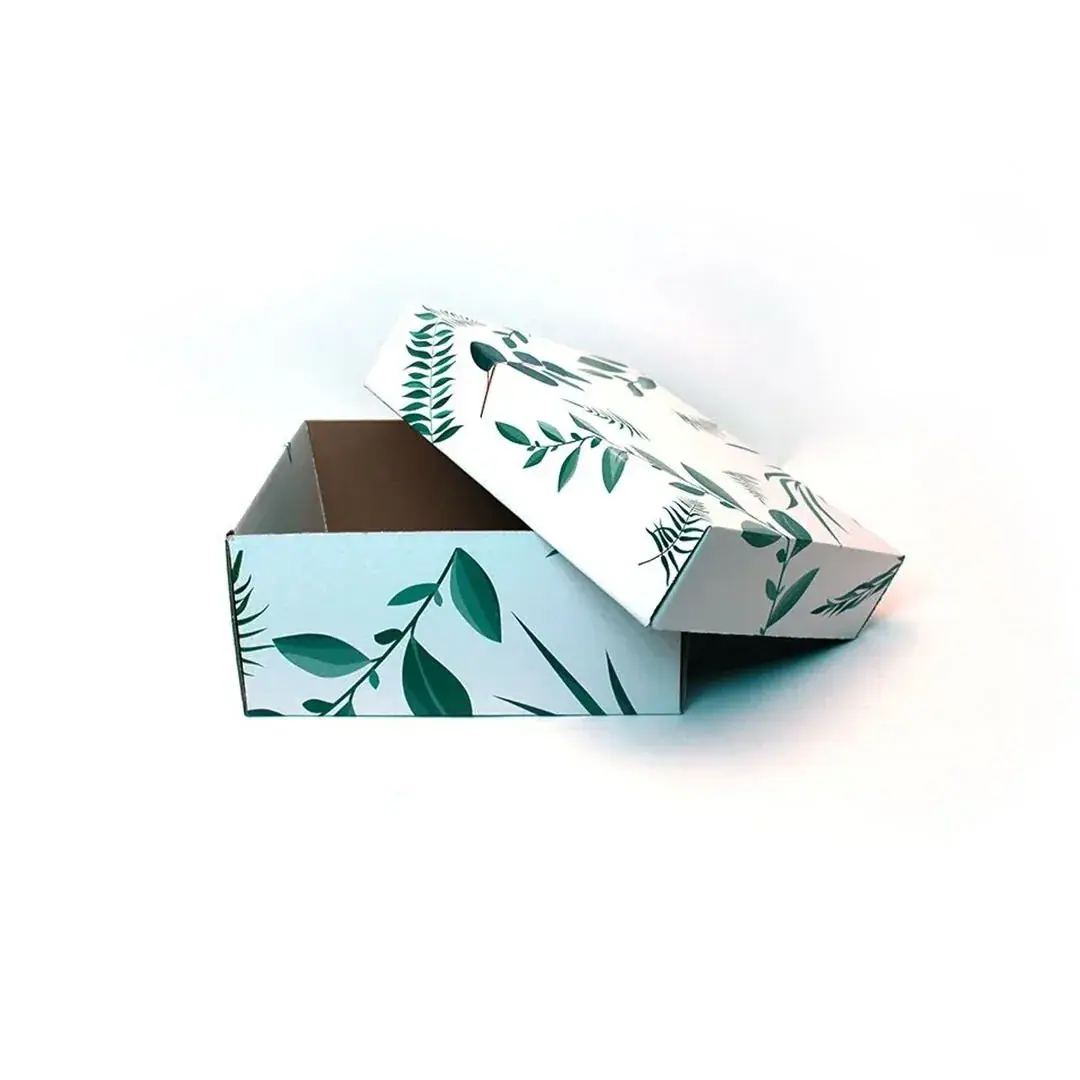Çiçekli Hediye Kutusu 30,5x26x10,5 cm