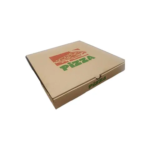 Baskılı Pizza Kutusu 26x26x3,5 cm