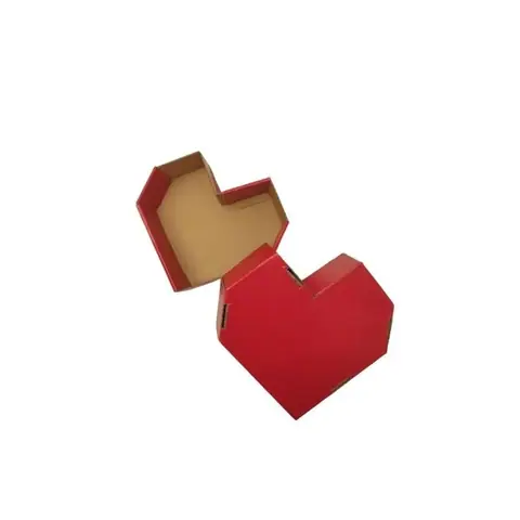 Kalp Şeklinde Kutu 17,5x17x5 cm